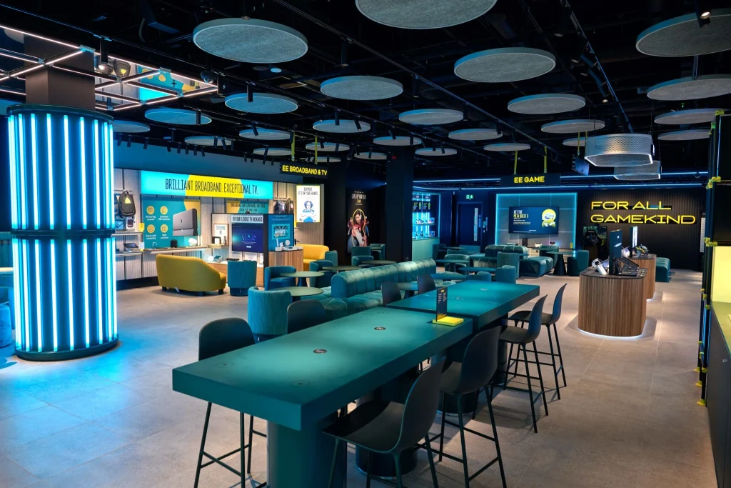 EE gaming store design