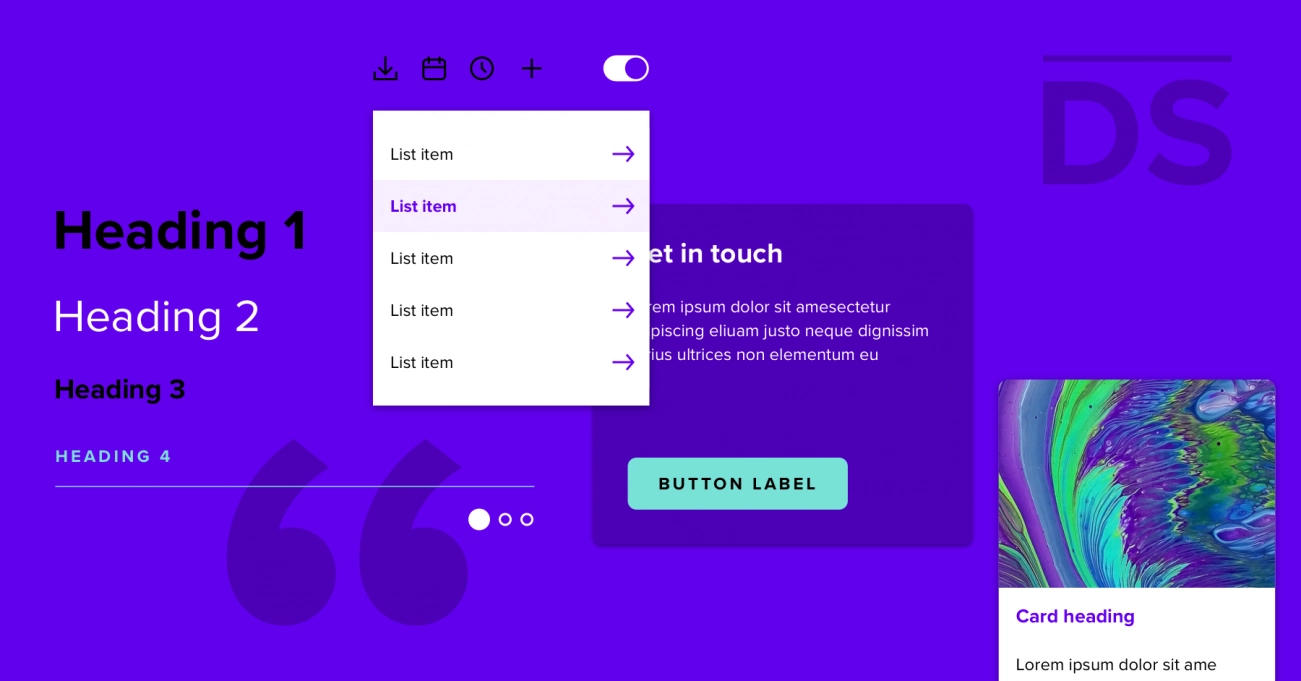 The importance of a good design system