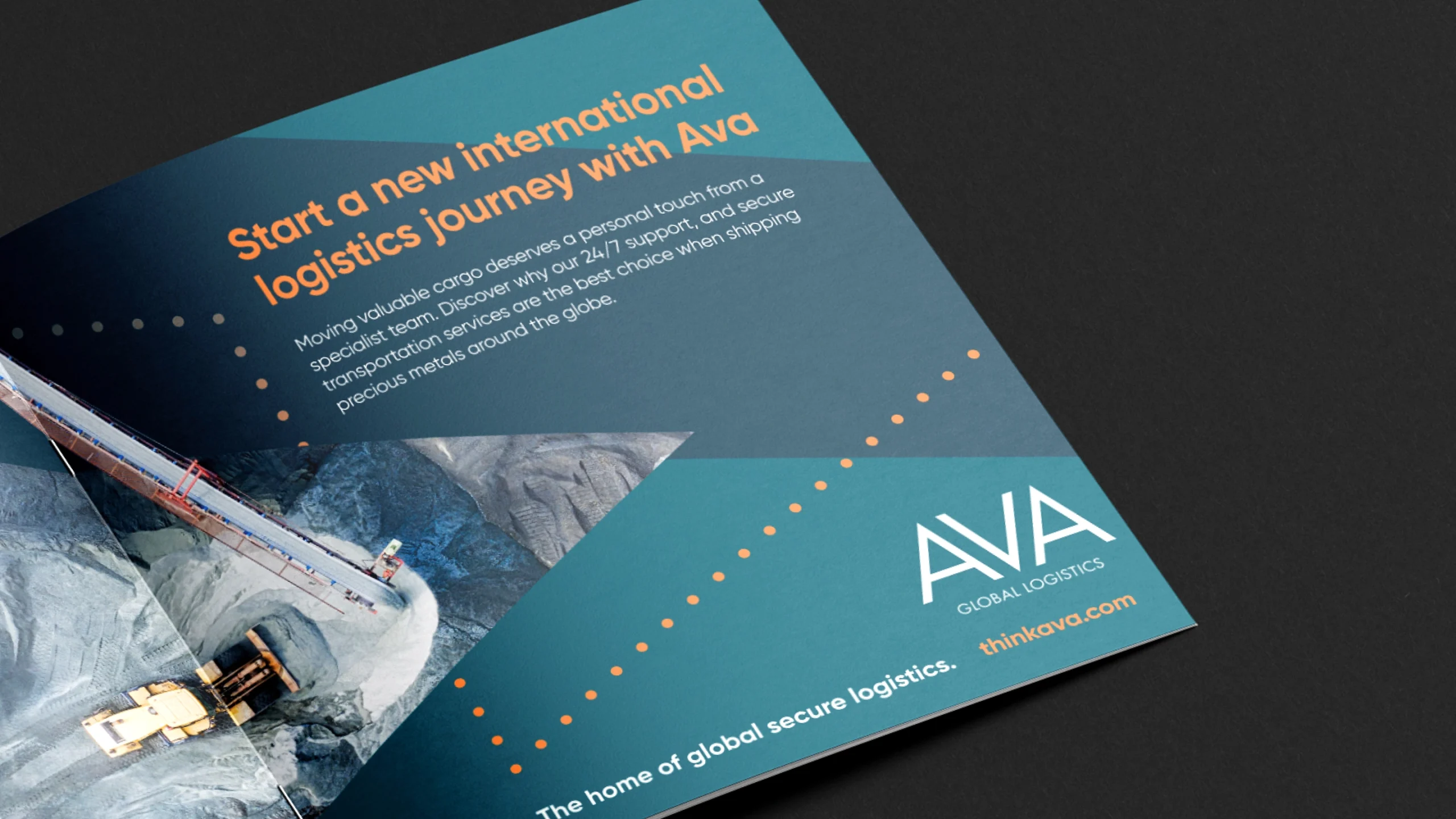 Ava branded leaflet