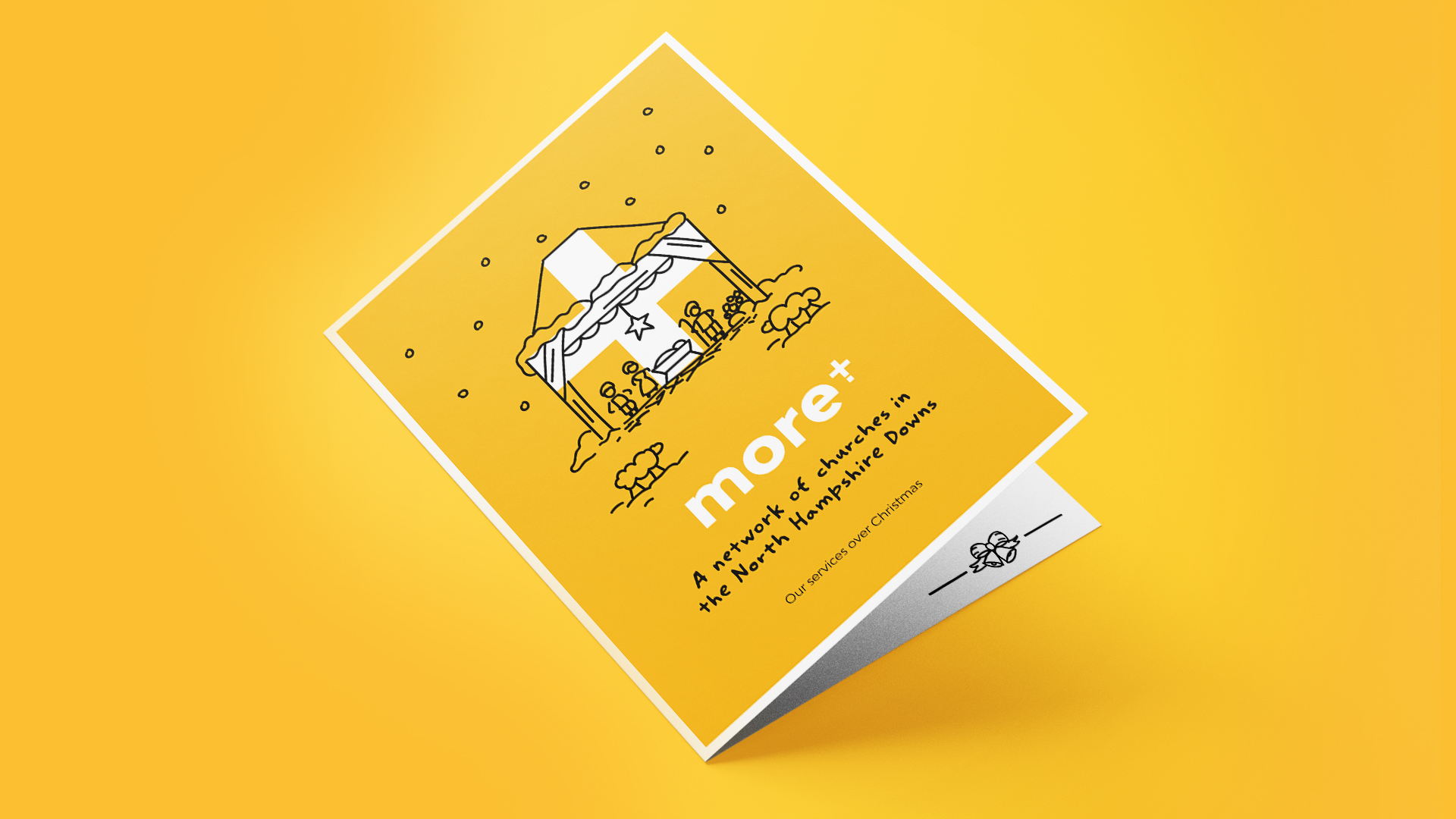 Card with more church branding