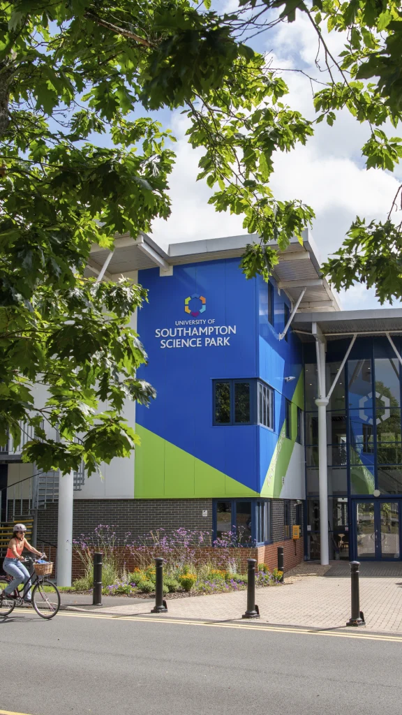 Exterior of The University of Southampton Science Park