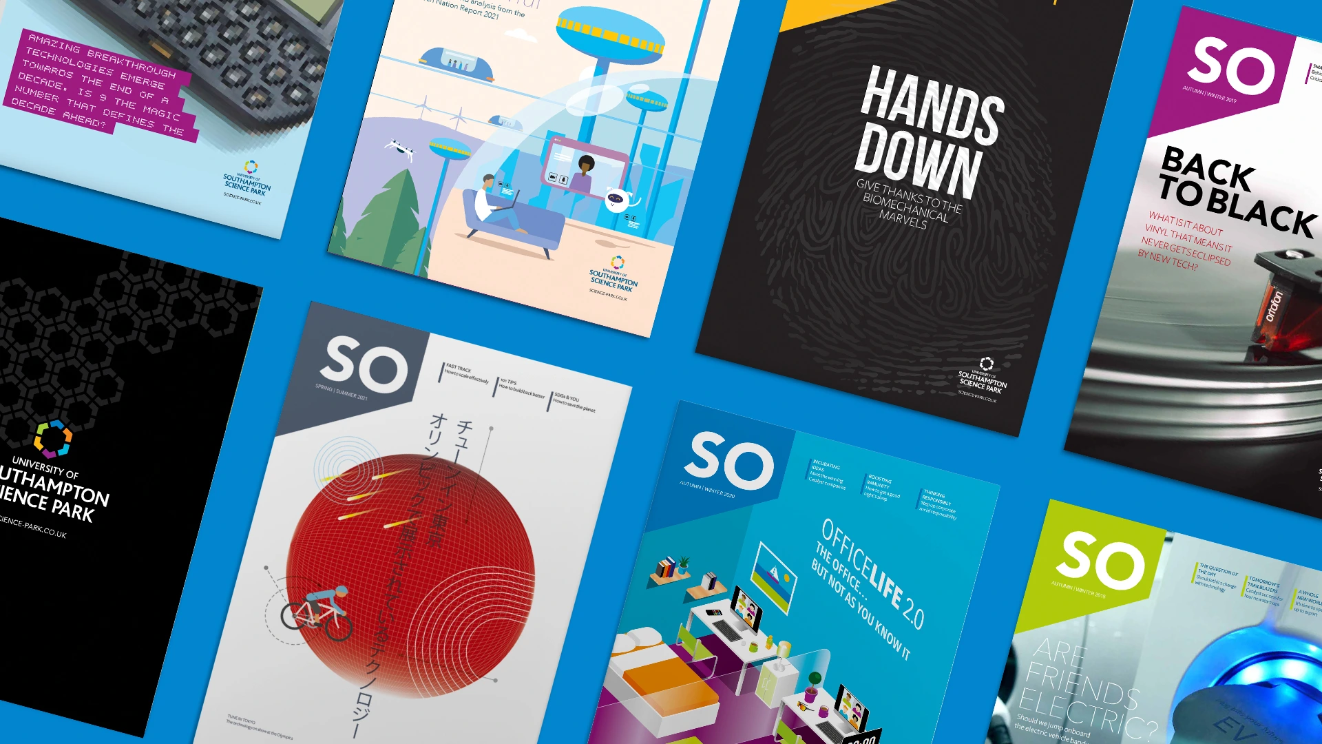 SO Magazine covers