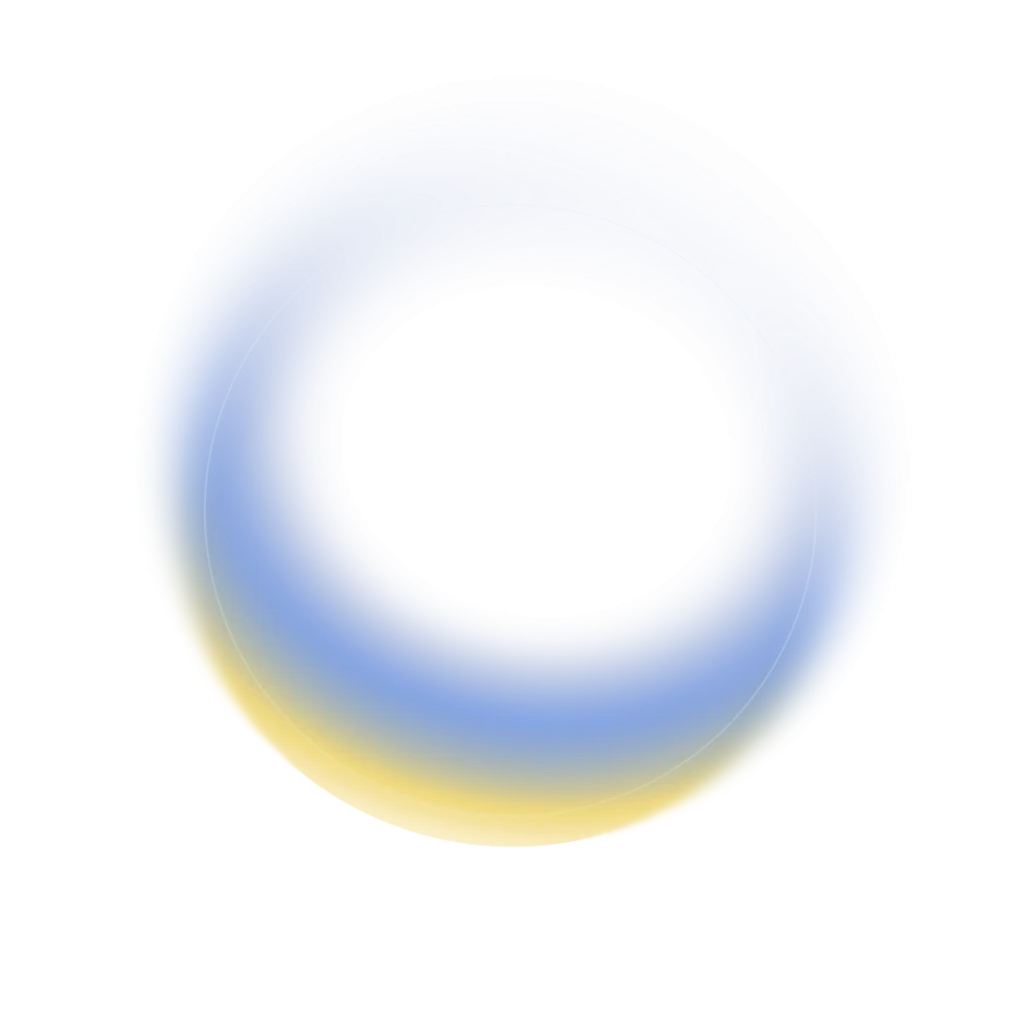 Circle with yellow glow