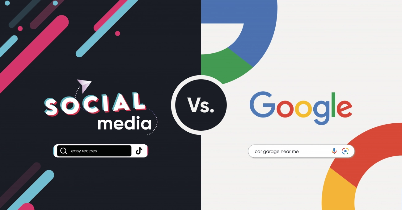 Social media v google
